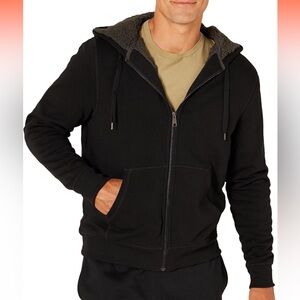 Sherpa lined hoodie